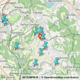 Mappa Via Ciro Menotti, 22063 Cantù CO, Italia (2.38455)