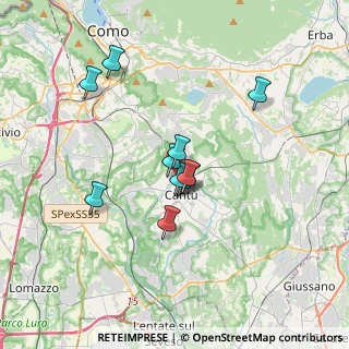 Mappa Via Ciro Menotti, 22063 Cantù CO, Italia (2.65818)