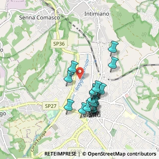 Mappa Via Ciro Menotti, 22063 Cantù CO, Italia (0.836)