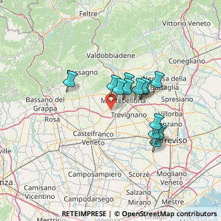 Mappa Via del Termine, 31044 Montebelluna TV, Italia (11.06)
