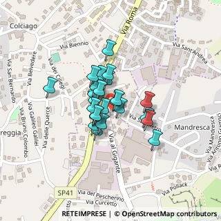 Mappa Via Colombaia, 22040 Lurago D'erba CO, Italia (0.12857)