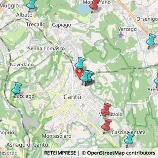 Mappa Via Bolzano, 22063 Cantù CO, Italia (2.51308)