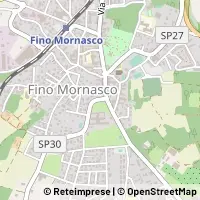 Kaart Fino Mornasco