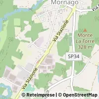 नक्शा Mornago