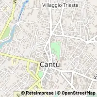 Mapa Cantù
