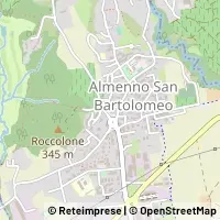 Mapa Almenno San Bartolomeo