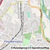 Kaart Fino Mornasco