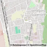 Karte Venegono Superiore
