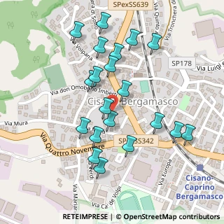Mappa Via S. Francesco D'Assisi, 24034 Cisano Bergamasco BG, Italia (0.2355)