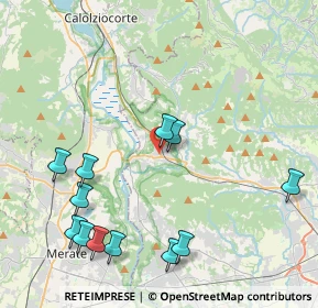 Mappa Via S. Francesco D'Assisi, 24034 Cisano Bergamasco BG, Italia (4.82083)
