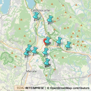 Mappa Via Madonna dei Latte, 23883 Brivio LC, Italia (3.37)