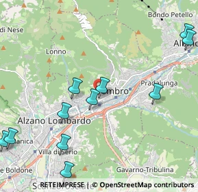 Mappa Via Ronchetti, 24027 Nembro BG, Italia (2.58182)