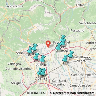 Mappa Via Don Girolamo Carli, 36060 Molvena VI, Italia (14.87167)