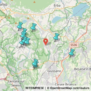Mappa Via Grigna, 22040 Brenna CO, Italia (4.33091)