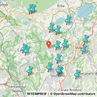 Mappa Via Grigna, 22040 Brenna CO, Italia (4.71882)