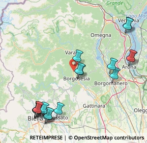 Mappa Isolella, 13010 Borgosesia VC, Italia (20.37684)