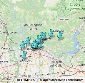 Mappa Via Sotto Loggia, 24027 Nembro BG, Italia (8.96643)