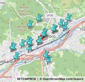 Mappa Via Sotto Loggia, 24027 Nembro BG, Italia (0.844)