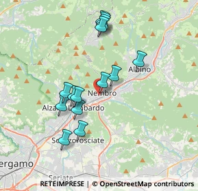 Mappa Via Sotto Loggia, 24027 Nembro BG, Italia (3.325)