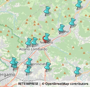 Mappa Via Sotto Loggia, 24027 Nembro BG, Italia (4.96923)