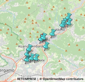 Mappa Via Sotto Loggia, 24027 Nembro BG, Italia (3.49769)