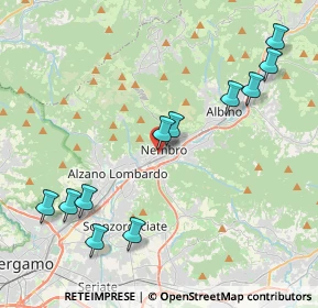 Mappa Via Sotto Loggia, 24027 Nembro BG, Italia (4.62909)