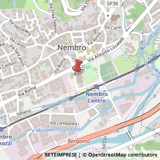 Mappa Via Stazione, 2, 24027 Nembro, Bergamo (Lombardia)