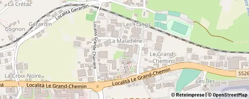 Mappa Saint-Christophe