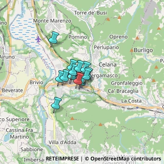 Mappa Via Antonio Locatelli, 24034 Cisano Bergamasco BG, Italia (0.82154)