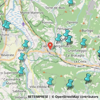 Mappa Via Antonio Locatelli, 24034 Cisano Bergamasco BG, Italia (3.2565)