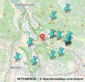 Mappa Via Antonio Locatelli, 24034 Cisano Bergamasco BG, Italia (3.996)