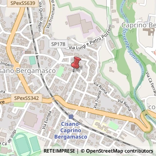 Mappa Via Angelo Maj, 19, 24034 Cisano Bergamasco, Bergamo (Lombardia)