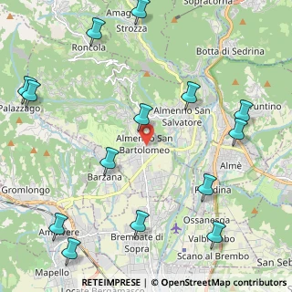 Mappa Via G. Verdi, 24030 Almenno San Bartolomeo BG, Italia (2.85214)
