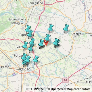 Mappa Via Julia, 31052 Maserada sul Piave TV, Italia (6.30368)