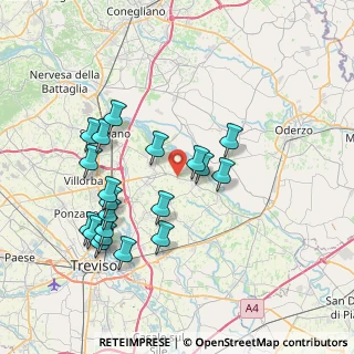 Mappa Via Julia, 31052 Maserada sul Piave TV, Italia (7.59)