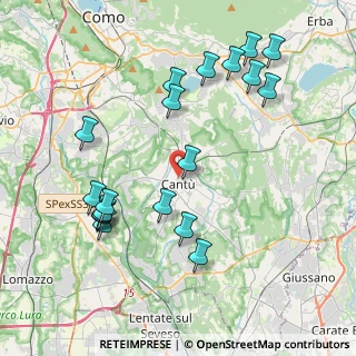 Mappa Via Dante Alighieri, 22063 Cantù CO, Italia (4.35632)
