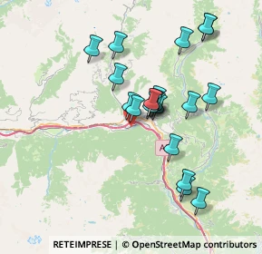 Mappa Viale Stazione, 11024 Chatillon AO, Italia (6.452)