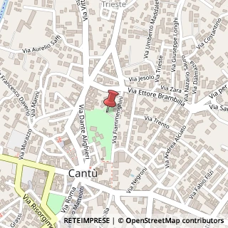 Mappa Via Innocente Molteni, 11, 22063 Cant? CO, Italia, 22063 Cantù, Como (Lombardia)