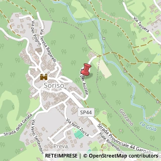 Mappa Via per Auzate, 23, 28010 Soriso, Novara (Piemonte)