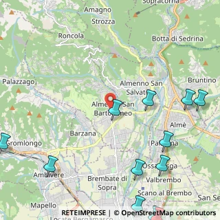 Mappa Via Martiri della Libertà, 24030 Almenno San Bartolomeo BG, Italia (3.26)