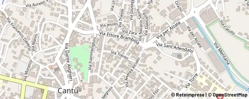 Mappa Cantù