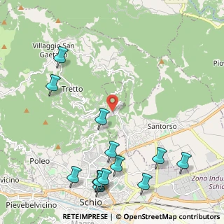 Mappa Via del Progresso, 36015 Schio VI, Italia (2.77)