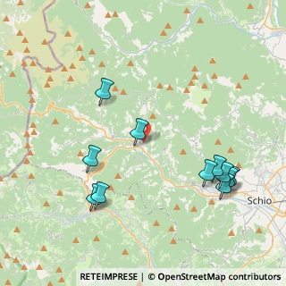 Mappa Via Tomasi, 36030 Valli del Pasubio VI, Italia (4.51091)