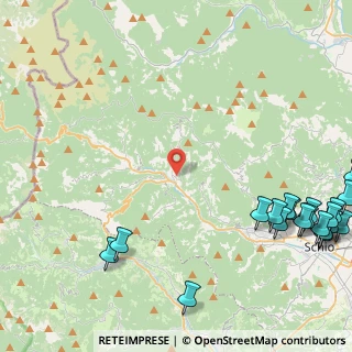 Mappa Via Tomasi, 36030 Valli del Pasubio VI, Italia (6.8565)