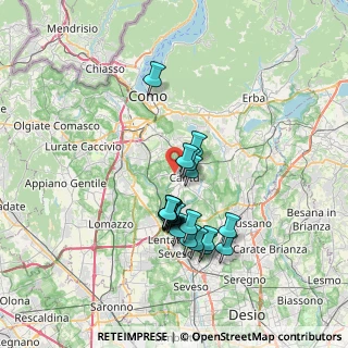 Mappa Via Sesia, 22063 Cantù CO, Italia (6.06)