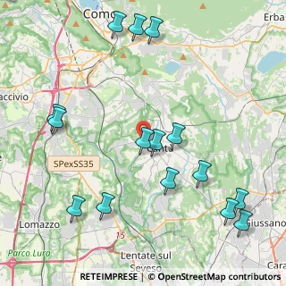 Mappa Via Sesia, 22063 Cantù CO, Italia (4.94533)