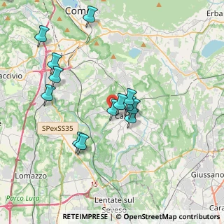 Mappa Via Sesia, 22063 Cantù CO, Italia (3.42231)