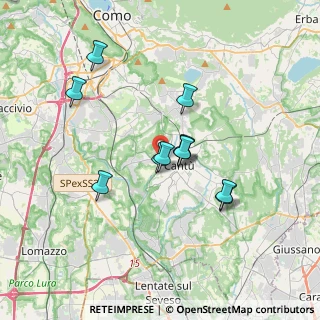 Mappa Via Sesia, 22063 Cantù CO, Italia (2.84727)