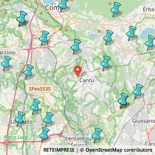 Mappa Via Sesia, 22063 Cantù CO, Italia (6.598)