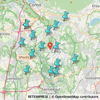 Mappa Via Sesia, 22063 Cantù CO, Italia (4.03933)